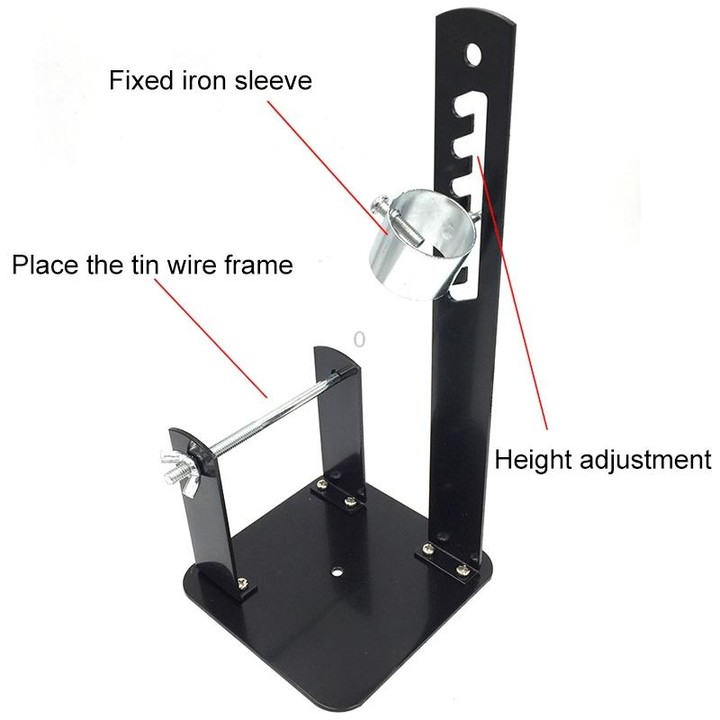 Multi-functional Soldering Iron Stand Tin Wire Rack Solder Frame