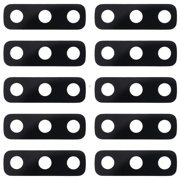 For Galaxy A7 (2018) A750F/DS 10pcs Back Camera Lens