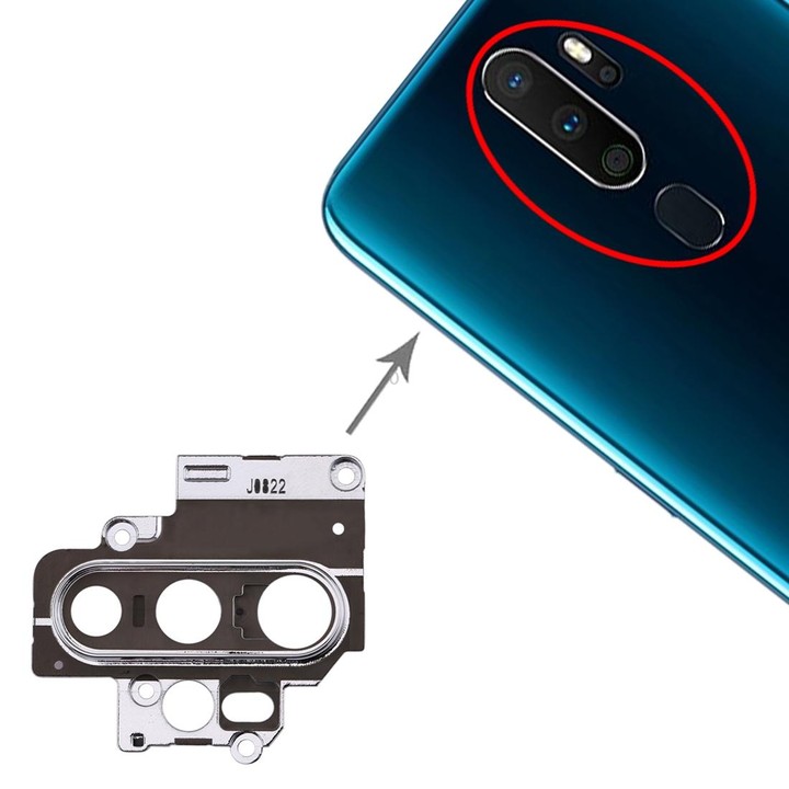 For OPPO A11x Camera Lens Cover (Silver)