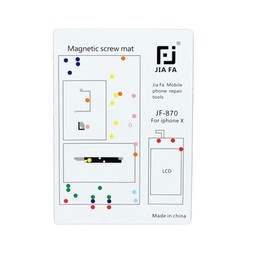 JIAFA Magnetic Screws Mat for iPhone X