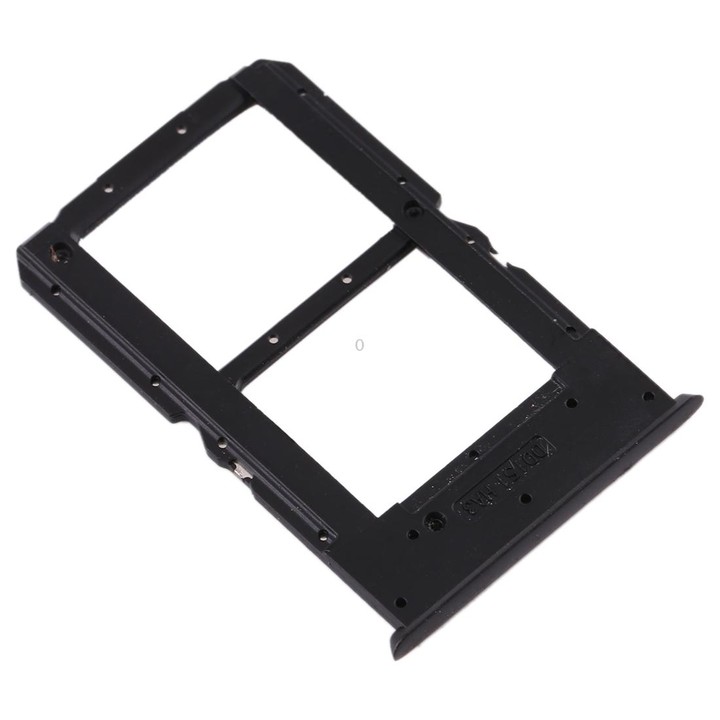 For OPPO Reno Z SIM Card Tray + SIM Card Tray (Black)
