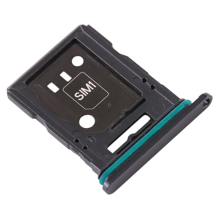 For OPPO Reno 10x zoom SIM Card Tray + SIM Card Tray / Micro SD Card Tray (Black)