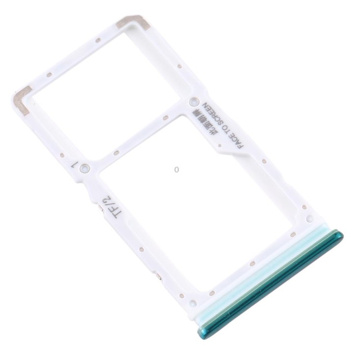 SIM Card Tray + SIM Card Tray / Micro SD Card Tray for Xiaomi Redmi Note 8 Pro (Green)