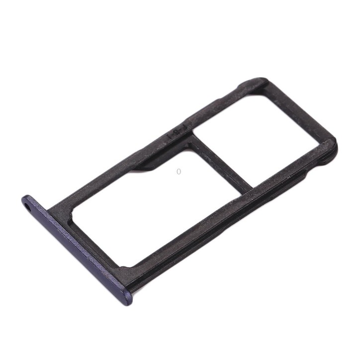 For Huawei Honor 8 Lite / P8 Lite 2017 SIM Card Tray & SIM / Micro SD Card Tray(Blue)