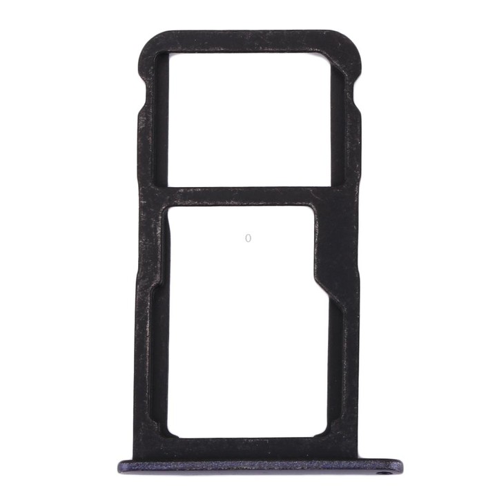 For Huawei Honor 8 Lite / P8 Lite 2017 SIM Card Tray & SIM / Micro SD Card Tray(Blue)