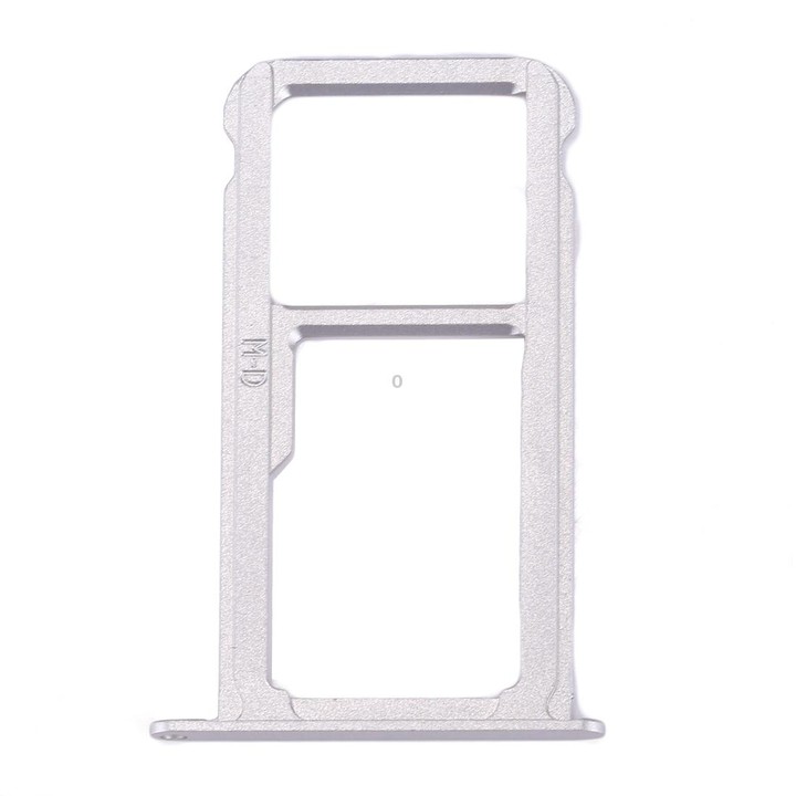 For Huawei Mate 9 SIM Card Tray & SIM / Micro SD Card Tray(Silver)