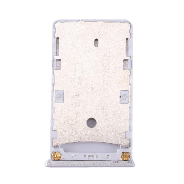 For Xiaomi Redmi 4 SIM & SIM / TF Card Tray(Silver)