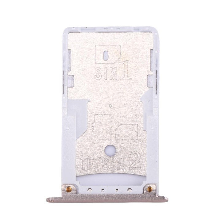 For Xiaomi Redmi Note 4 SIM & SIM / TF Card Tray(Gold)