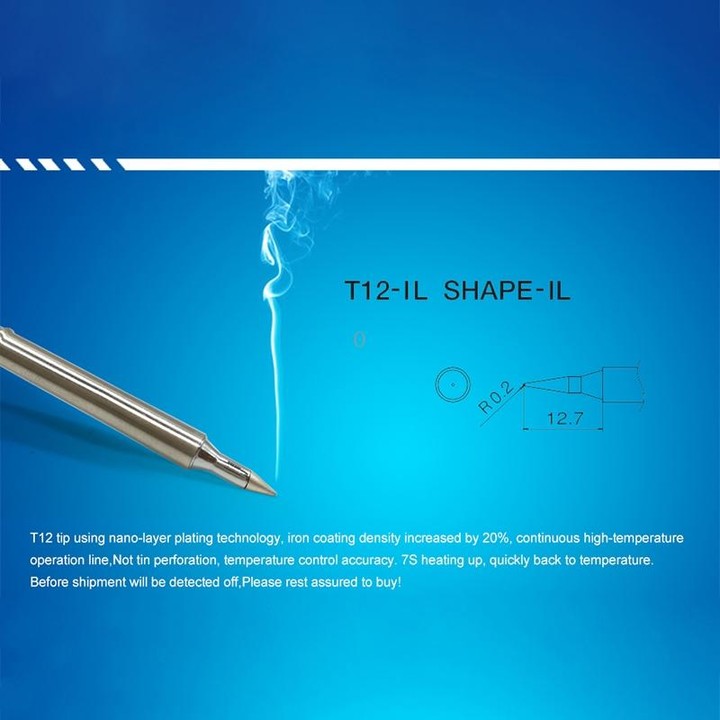 QUICKO T12-IL Lead-free Soldering Iron Tip