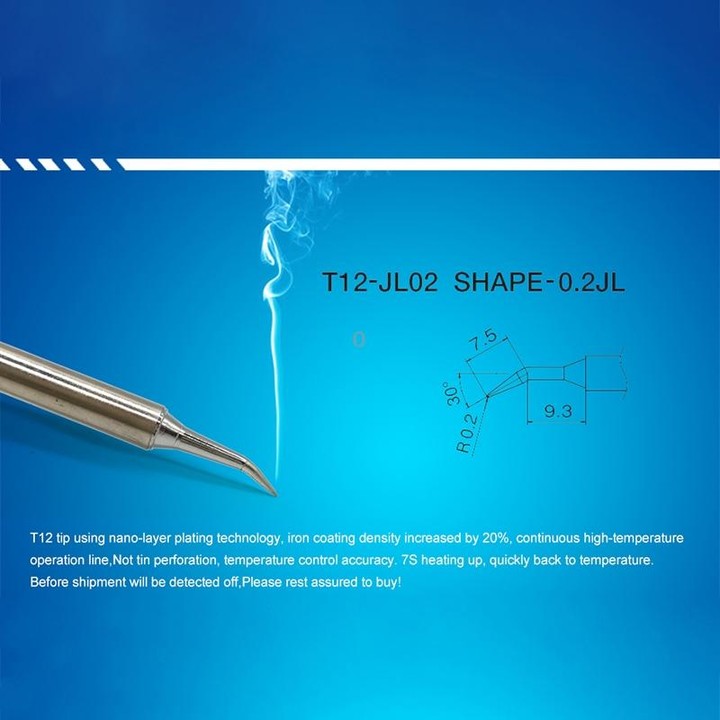 QUICKO T12-JL02 Lead-free Soldering Iron Tip