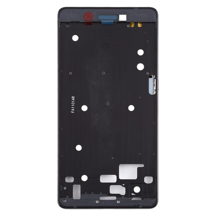 Front Housing LCD Frame Bezel Plate for Nokia 7 TA-1041 (Black)