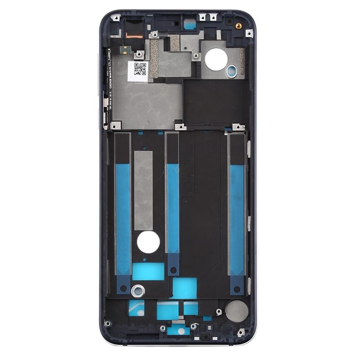 Front Housing LCD Frame Bezel Plate for Nokia 7.1 TA-1100 TA-1096 TA-1095 TA-1085 TA-1097(Black)