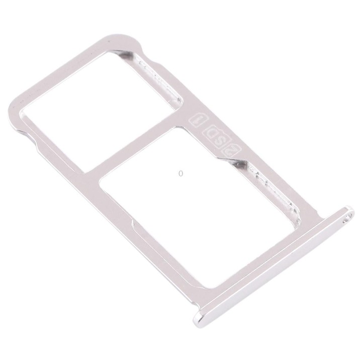 SIM Card Tray + SIM Card Tray / Micro SD Card Tray for Nokia X7 / 8.1 / 7.1 Plus / TA-1131(Silver)