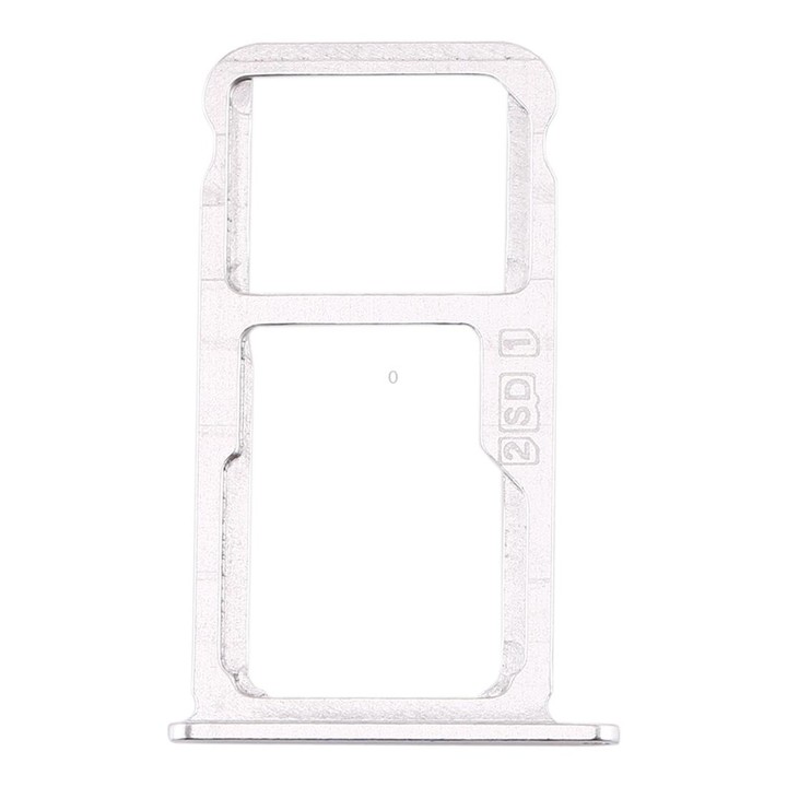 SIM Card Tray + SIM Card Tray / Micro SD Card Tray for Nokia X7 / 8.1 / 7.1 Plus / TA-1131(Silver)
