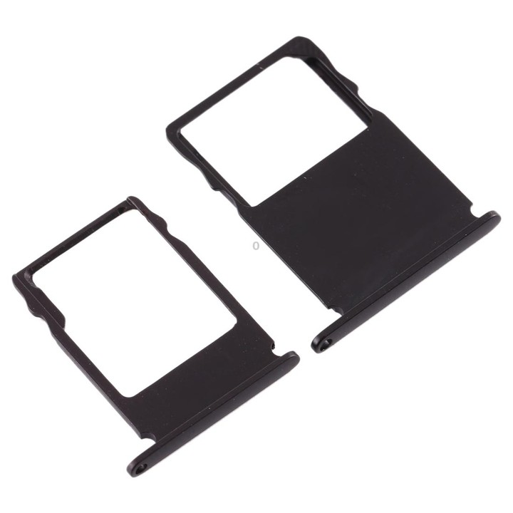 SIM Card Tray + Micro SD Card Tray for Nokia 3 TA-1020 TA-1028 TA-1032 TA-1038(Black)