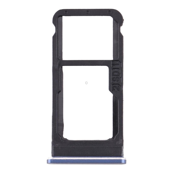 SIM Card Tray + SIM Card Tray / Micro SD Card Tray for Nokia 6.1 / 6 (2018) / TA-1043 TA-1045 TA-1050 TA-1054 TA-1068 (Blue)