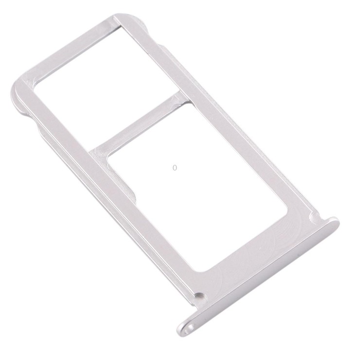 SIM Card Tray + SIM Card Tray / Micro SD Card Tray for Nokia X6 (2018) / TA-1099 / 6.1 Plus (White)