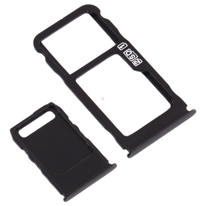 SIM Card Tray + SIM Card Tray + Micro SD Card Tray for Nokia 3.1 Plus (Blue)