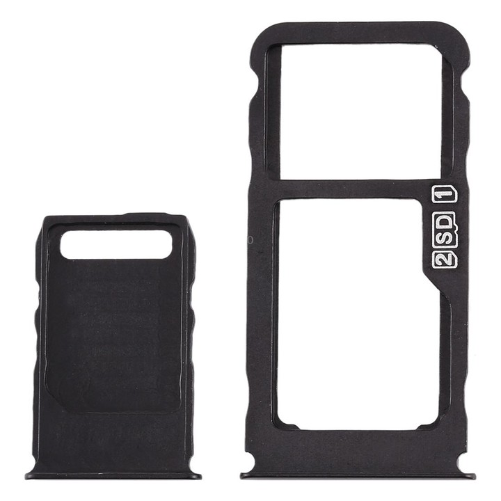 SIM Card Tray + SIM Card Tray + Micro SD Card Tray for Nokia 3.1 Plus (Blue)
