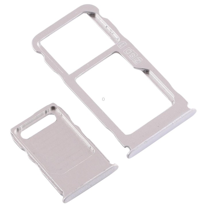 SIM Card Tray + SIM Card Tray + Micro SD Card Tray for Nokia 3.1 Plus (White)