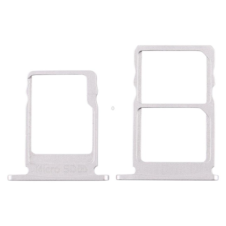 SIM Card Tray + SIM Card Tray + Micro SD Card Tray for Nokia 5 / N5 TA-1024 TA-1027 TA-1044 TA-1053 (White)