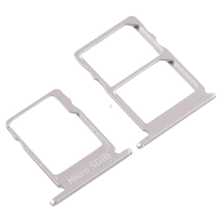 SIM Card Tray + SIM Card Tray + Micro SD Card Tray for Nokia 5 / N5 TA-1024 TA-1027 TA-1044 TA-1053 (White)