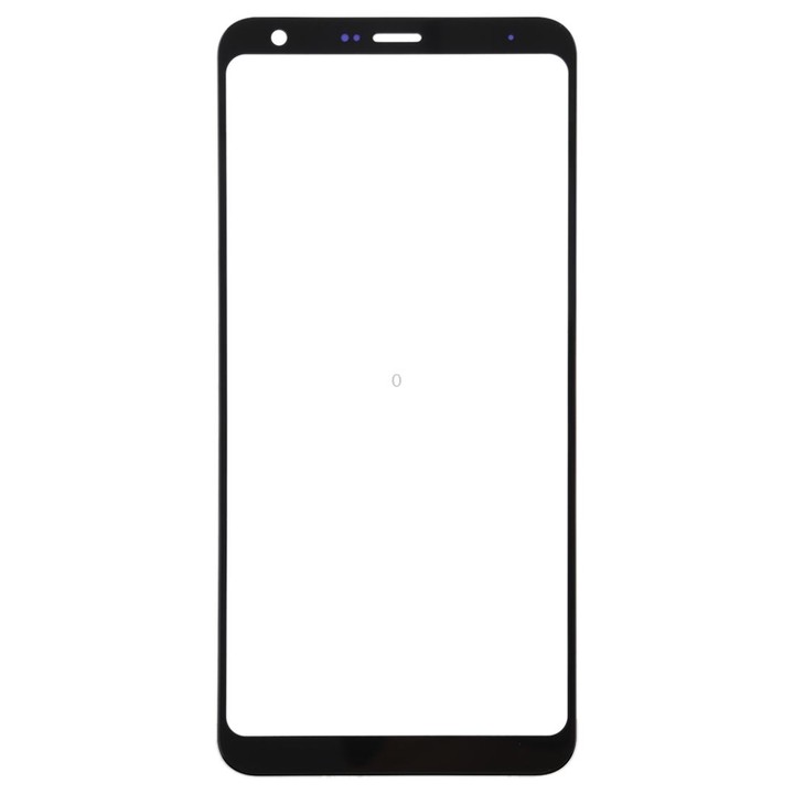 Front Screen Outer Glass Lens for LG Stylo 4 / Q710 / Q710MS / Q710CS (Black)