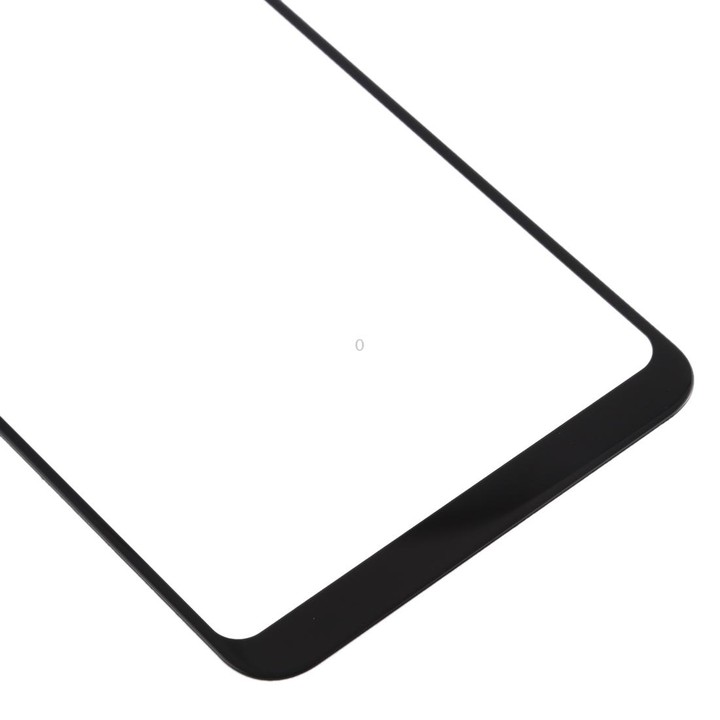 Front Screen Outer Glass Lens for LG Stylo 4 / Q710 / Q710MS / Q710CS (Black)