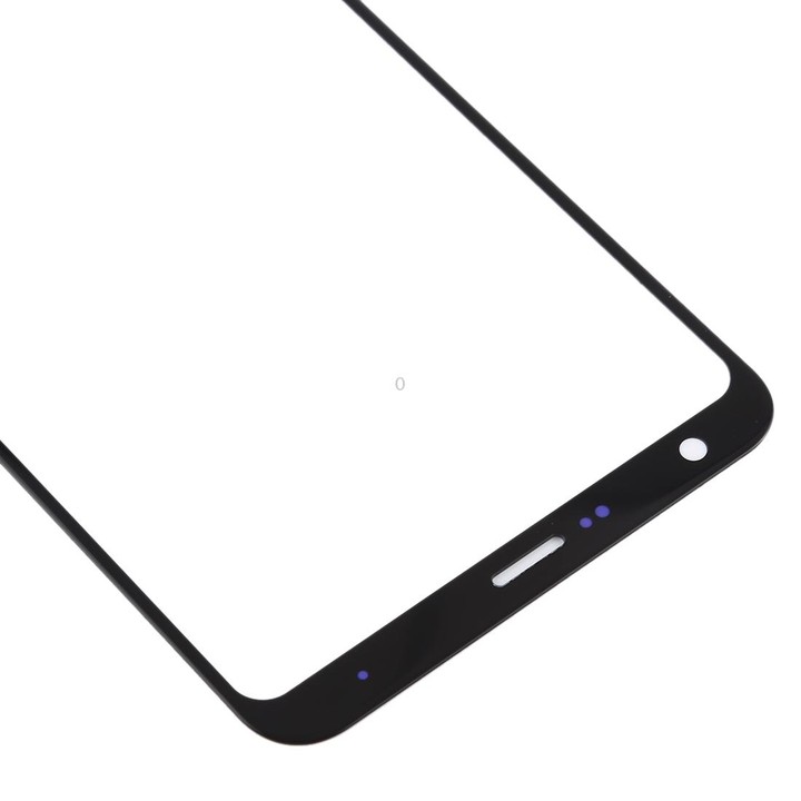 Front Screen Outer Glass Lens for LG Stylo 4 / Q710 / Q710MS / Q710CS (Black)