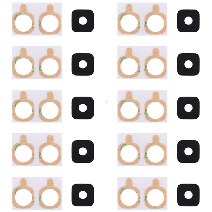 For Galaxy A5 (2018) / A8 (2018) / A530 10pcs Back Camera Lens Cover with Sticker