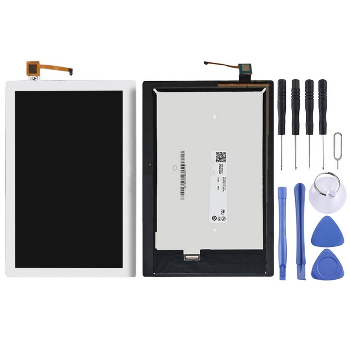 OEM LCD Screen for Lenovo TB3-X70L ZA0Y TB3-X70F ZA0X TB3-X70N TB3-X70 with Digitizer Full Assembly (White)