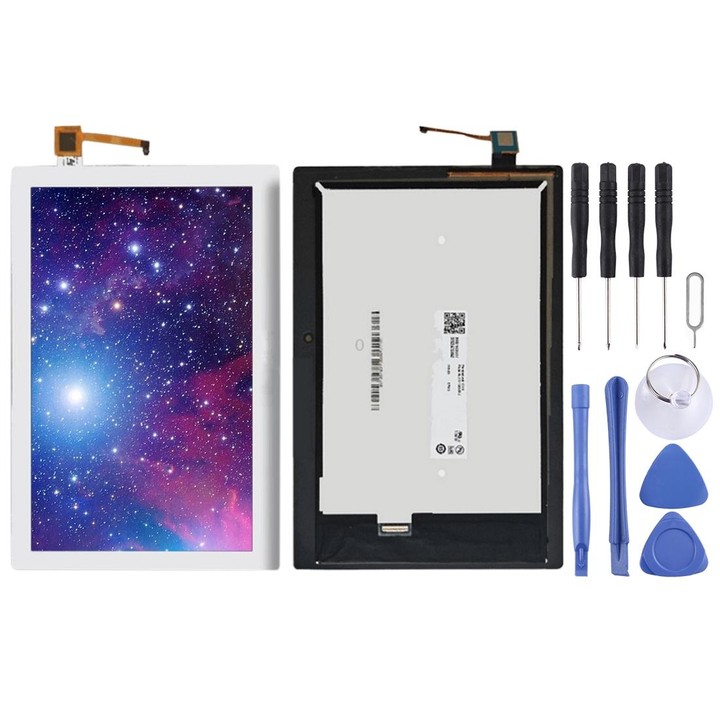 OEM LCD Screen for Lenovo TB3-X70L ZA0Y TB3-X70F ZA0X TB3-X70N TB3-X70 with Digitizer Full Assembly (White)