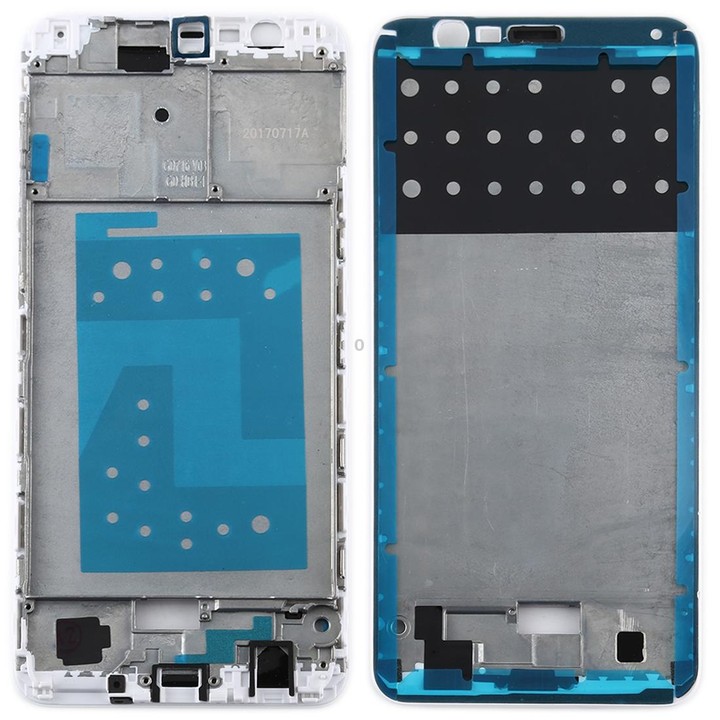 Front Housing LCD Frame Bezel Plate for Huawei Honor 7X(White)