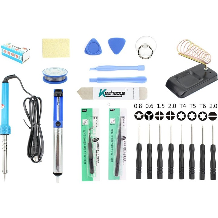 JIAFA JF-8120 22 in 1 Soldering Iron Tool Set,Voltage: 110V,Rated Power:60W