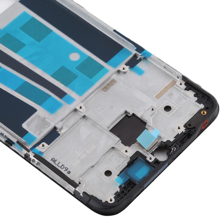 For OPPO A9 Front Housing LCD Frame Bezel Plate (Black)