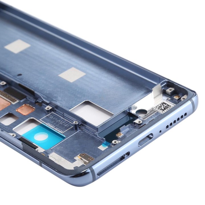 Front Housing LCD Frame Bezel Plate for Xiaomi Mi 10 5G / Mi 10 Pro 5G(Grey)
