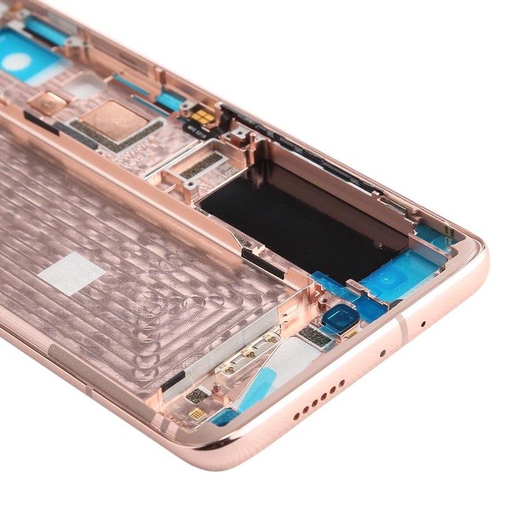Front Housing LCD Frame Bezel Plate for Xiaomi Mi 10 5G / Mi 10 Pro 5G(Gold)