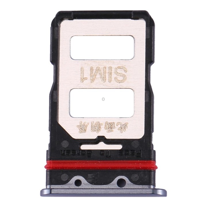 SIM Card Tray + SIM Card Tray for Xiaomi Redmi K30 Pro(Black)