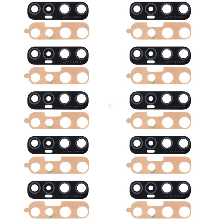 For OPPO Reno3 Pro 5G/Find X2 Neo 10pcs Back Camera Lens
