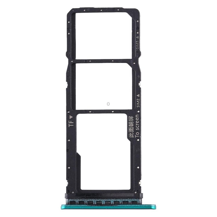 SIM Card Tray + SIM Card Tray + Micro SD Card Tray for Huawei Honor Play 4T (Green)