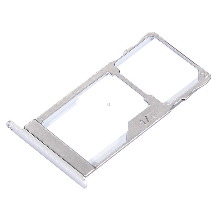 For Meizu Pro 5 SIM + SIM / Micro SD Card Tray (Silver)