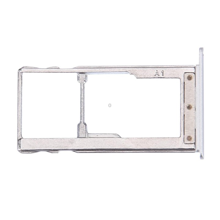 For Meizu Pro 5 SIM + SIM / Micro SD Card Tray (Silver)