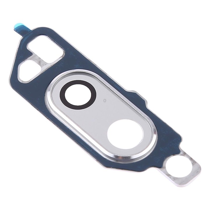 Rear Camera Lens + Cover with Adhesive for LG V30(Silver)