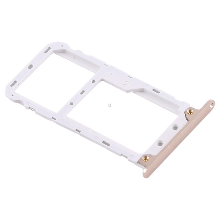 2 SIM Card Tray / Micro SD Card Tray for Xiaomi Redmi 5 Plus(Gold)