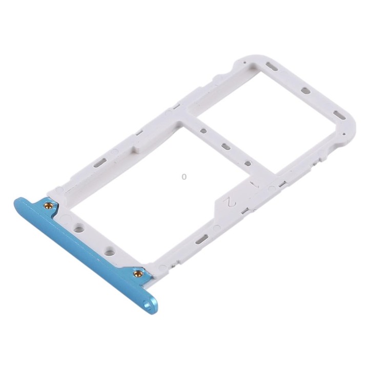2 SIM Card Tray / Micro SD Card Tray for Xiaomi Redmi 5 Plus(Blue)