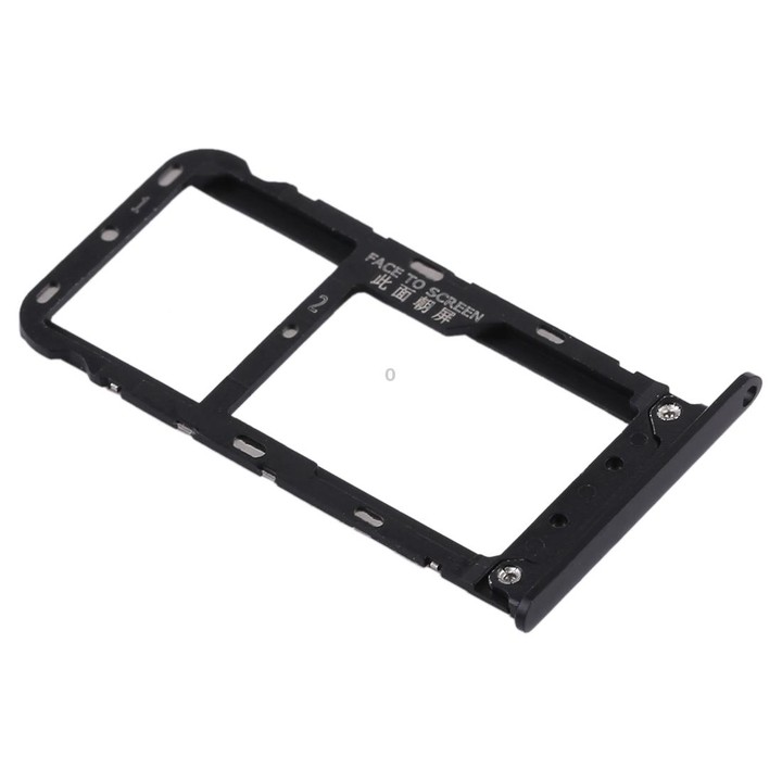2 SIM Card Tray / Micro SD Card Tray for Xiaomi Redmi Note 5(Black)