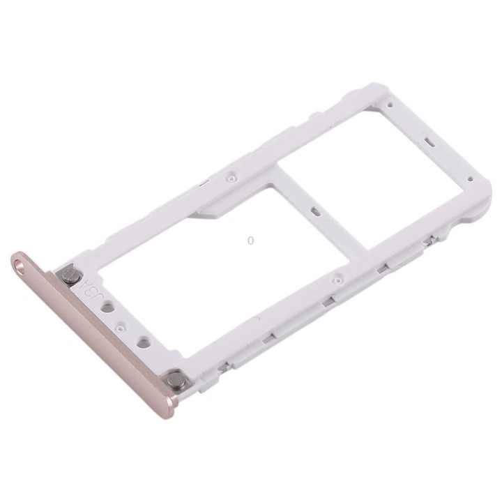2 SIM Card Tray / Micro SD Card Tray for Xiaomi Redmi Note 5(Gold)