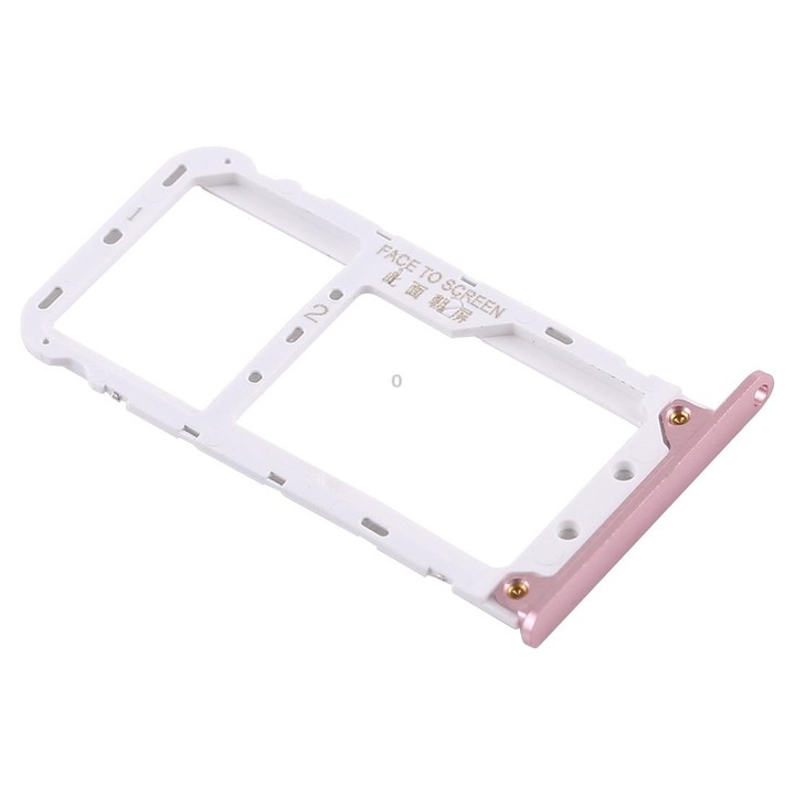 2 SIM Card Tray / Micro SD Card Tray for Xiaomi Redmi Note 5(Rose Gold)