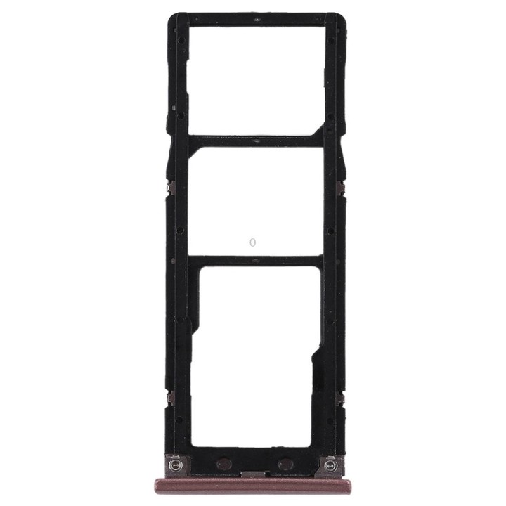 2 SIM Card Tray + Micro SD Card Tray for Xiaomi Redmi Note 5A(Rose Gold)