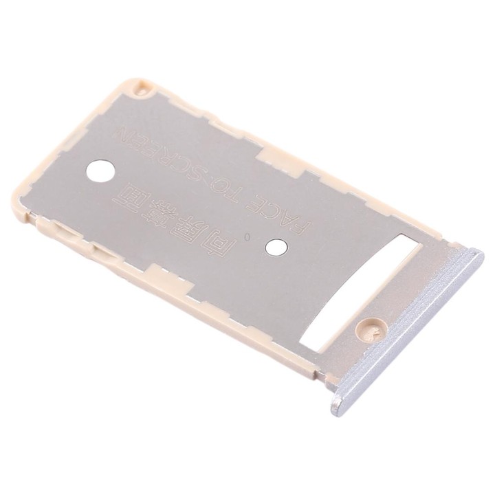 2 SIM Card Tray / Micro SD Card Tray for Xiaomi Redmi 5A(Grey)